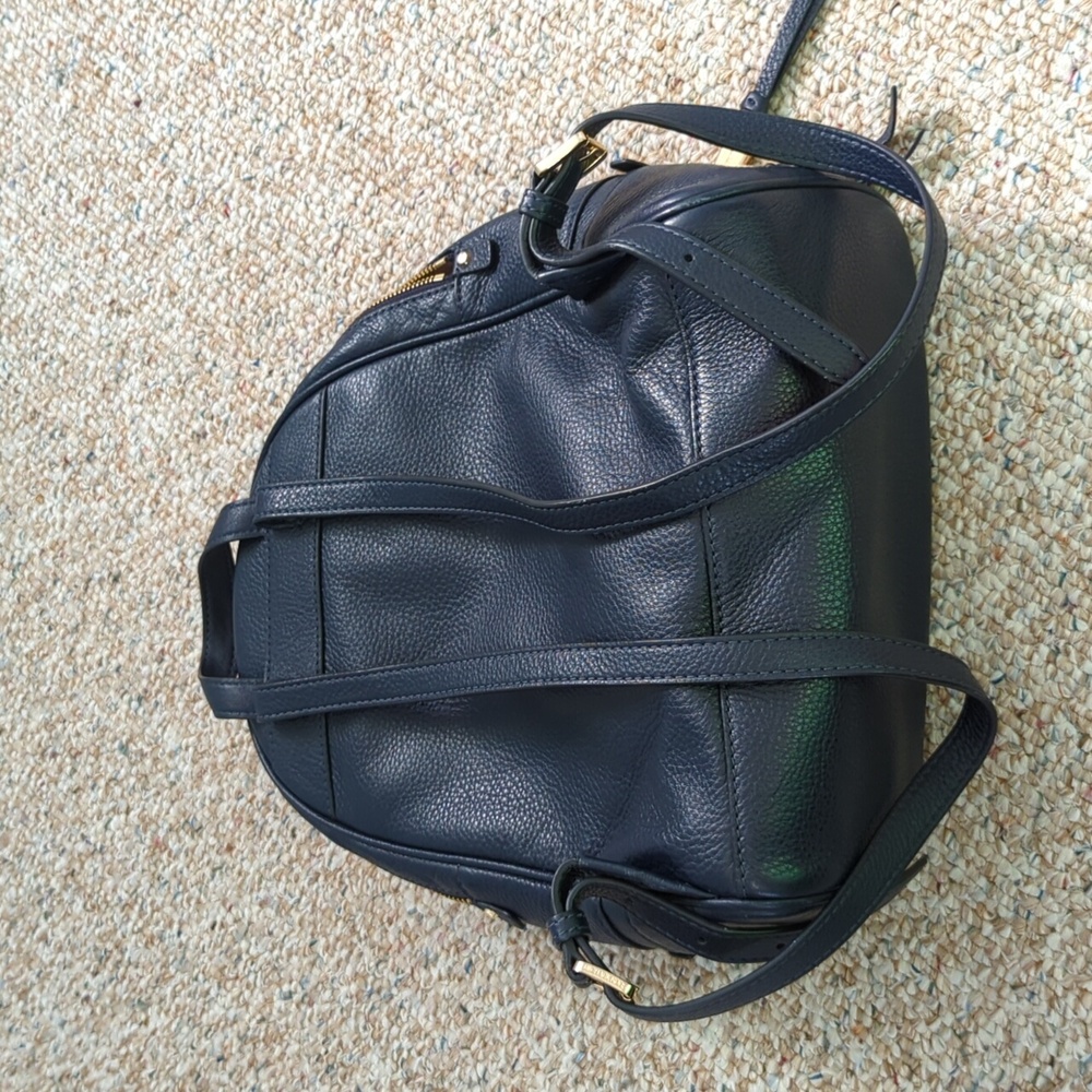 Michael Kors Navy Blue Backpack - Picture 7 of 9